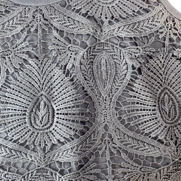 Lane Bryant Black Crochet Lace Tank Size 18/20 - Picture 5 of 10